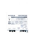 マスプロ電工 10BCBW30S-B CATV・BS・CSブースター ブースター(CATV) CATV上り 通過 BS・CS 増幅 CATV下り 増幅 CATV利得 30dB型 ［￡］