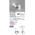 コイズミ照明　AB51749　ブラケット 非調光 LEDランプ 昼白色 直・壁取付 散光 フランジタイプ マットホワイト