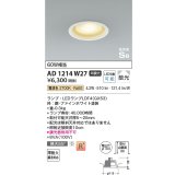コイズミ照明 AD1214W27 ダウンライト 埋込穴φ100 非調光 LEDランプ 電球色 高気密SB ファインホワイト
