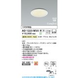 コイズミ照明 AD1223W35 ダウンライト 埋込穴φ100 調光 調光器別売 LED一体型 温白色 高気密SB形 ベース 拡散 防雨・防湿型 パウダリーホワイト