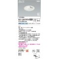 コイズミ照明 AD1284W50 ダウンライト 埋込穴φ100 非調光 昼白色 人感センサ付 防雨型 ファインホワイト