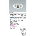 コイズミ照明　AD43372L　M形ダウンライト ON-OFFタイプ 白熱球60W相当 LED一体型 白色 防雨型 埋込穴φ125 ホワイト 広角