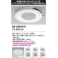 コイズミ照明　AE45834E　ダウンライト 軒下用リニューアルプレート 屋内屋外兼用 φ150 ダウンライト用 防雨型