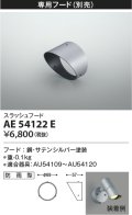 コイズミ照明　AE54122E　スラッシュフード 防雨型 サテンシルバー