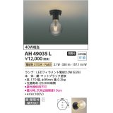 コイズミ照明　AH49035L　LEDシーリングライト LED付 電球色 直付・壁付取付 白熱球40W相当 ￡
