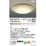 コイズミ照明 AH55715 シーリングライト 12畳 調光 リモコン別売 電球色