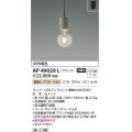 コイズミ照明 AP49029L LEDペンダントライト LED付 電球色 フランジ 白熱球40W相当 セメント [♭￡]