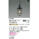 コイズミ照明　AP51147　ペンダントライト 非調光 LEDランプ 電球色 プラグタイプ ブラック
