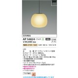 コイズミ照明 AP54824 ペンダント 非調光 LED一体型 電球色 プラグタイプ ダークグレーメタリック