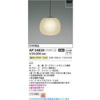 コイズミ照明 AP54830 ペンダント 非調光 LED一体型 温白色 プラグタイプ ダークグレーメタリック