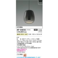 コイズミ照明 AP54856 ペンダント 非調光 LED一体型 温白色 プラグタイプ スモークグレーグラデーション