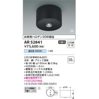 コイズミ照明　AR52841　非常用照明器具 LED一体型 非調光 直付型 昼白色 ブラック