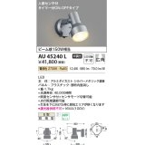 コイズミ照明　AU45240L　アウトドアスポットライト 人感センサ タイマー付ON-OFFタイプ LED一体型 電球色 防雨型