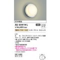 コイズミ照明　AU45919L　ポーチライト 壁 ブラケットライト LED一体型 電球色 防雨・防湿型 シルバーメタリック