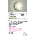 コイズミ照明　AU45921L　ポーチライト 壁 ブラケットライト LED一体型 電球色 防雨・防湿型 シルバーメタリック