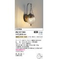コイズミ照明　AU51183　エクステリア ポーチ灯 非調光 LEDランプ 電球色 防雨型 ブラウン