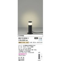 コイズミ照明　AU51434　エクステリア ガーデンライト 非調光 LEDランプ 電球色 防雨型 ブラック 受注生産品 [§]