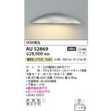 コイズミ照明　AU52869　エクステリアライト 表札灯 非調光 LEDランプ交換可能型 電球色 防雨型 シルバーメタリック