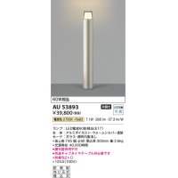 コイズミ照明　AU53893(2梱包)　アウトドアライト 非調光 LEDランプ 電球色 防雨型 ウォームシルバー