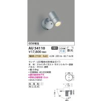 コイズミ照明　AU54110　アウトドアライト 非調光 LEDランプ 電球色 防雨型 サテンシルバー