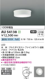 コイズミ照明 AU54138 アウトドアライト 非調光 LED一体型 昼白色 防雨・防湿型 直付・壁付取付 ファインホワイト