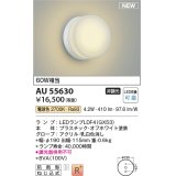 コイズミ照明 AU55630 アウトドアライト ポーチ灯 非調光 電球色 防雨型 オフホワイト