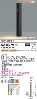コイズミ照明 AU55770 アウトドアライト ガーデンライト 非調光 電球色 下面照射 キャブタイヤケーブル別売 防雨型 サテンブラック