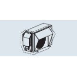 ルームエアコン別売り品 コロナ　COH-BC1　防雪カバー W22〜40タイプ用 [■]