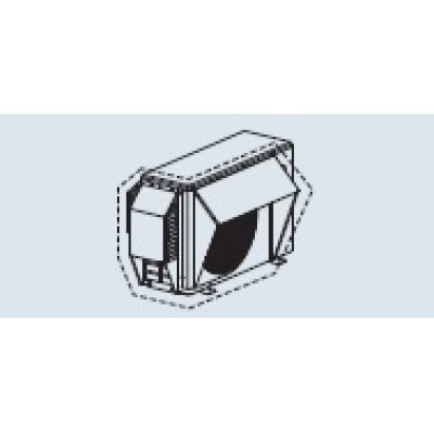 画像1: ルームエアコン別売り品 コロナ　COH-BC1　防雪カバー W22〜40タイプ用 [■]