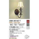 大光電機(DAIKO)　DBK-40160Y　ブラケット カバーパネクリップ式 非調光 電球色 ランプ付