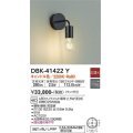 大光電機(DAIKO)　DBK-41422Y　ブラケット 非調光 LED(ランプ付) キャンドル色 黒