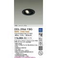 大光電機(DAIKO)　DDL-3966YBG　ダウンライト LED ランプ付 調光(調光器別売) 電球色 M形 ユニバーサル 埋込穴φ100 ブラック