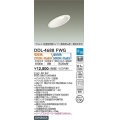 大光電機(DAIKO)　DDL-4688FWG　ダウンライト LED内蔵 楽調(調光器別売) 電球色・昼白色 プルレス・色温度切替 高気密SB形 傾斜天井用 埋込穴φ100 ホワイト