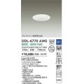 大光電機(DAIKO)　DDL-4770AWG　ダウンライト LED内蔵 調光(調光器別売) 温白色 グレアレス 高気密SB形 防雨形 埋込穴φ100 ホワイト