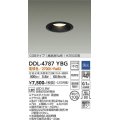 大光電機(DAIKO)　DDL-4787YBG　高天井用ダウンライト LED内蔵 調光(調光器別売) 電球色 COBタイプ 高気密SB形 H3500用 防雨形 埋込穴φ100 ブラック