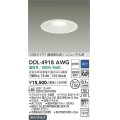 大光電機(DAIKO)　DDL-4918AWG　高天井用ダウンライト LED内蔵 調光(調光器別売) 温白色 COBタイプ 高気密SB形 リニューアル用 防雨形 埋込穴φ150 ホワイト