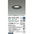 大光電機(DAIKO)　DDL-4920ABG　高天井用ダウンライト LED内蔵 調光(調光器別売) 温白色 COBタイプ 高気密SB形 リニューアル用 防雨形 埋込穴φ125 ブラック