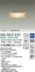 大光電機(DAIKO)　DDL-5013ATG　ベースダウンライト LED内蔵 調光(調光器別売) 温白色 COBタイプ 高気密SB形 防雨形 埋込穴□100 白木枠