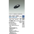 大光電機(DAIKO)　DDL-5021WBG　ダウンライト LED内蔵 調光(調光器別売) 昼白色 COBタイプ 高気密SB形 傾斜天井用 防雨形 埋込穴φ100 ブラック