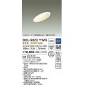 大光電機(DAIKO)　DDL-5023YWG　ダウンライト LED内蔵 調光(調光器別売) 電球色 COBタイプ 高気密SB形 傾斜天井用 防雨形 埋込穴φ100 ホワイト