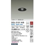 大光電機(DAIKO)　DDL-5101WB　ダウンライト LED内蔵 非調光 昼白色 COBタイプ 高気密SB形 防雨形 温度保護機能付