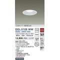 【数量限定特価】大光電機(DAIKO)　DDL-5105WW　ダウンライト LED内蔵 非調光 昼白色 COBタイプ 高気密SB形 防雨形 埋込穴φ125 ホワイト