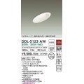 【数量限定特価】大光電機(DAIKO)　DDL-5123AW　ダウンライト LED内蔵 非調光 温白色 COBタイプ 高気密SB形 傾斜天井用 防雨形 埋込穴φ100 ホワイト￡