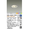 大光電機(DAIKO)　DDL-5242YWG　ダウンライト LED内蔵 調光(調光器別売) 電球色 COBタイプ 高気密SB形 ユニバーサル ときめき 埋込穴φ75 ホワイト