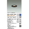 大光電機(DAIKO) DDL-5598 YBG ダウンライト 埋込穴φ75 調光(調光器別売) LED 電球色 COBタイプ 高気密SB形 防雨形 準耐火 ブラック