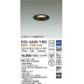 大光電機(DAIKO) DDL-5600 YBG ダウンライト 埋込穴φ75 調光(調光器別売) LED 電球色 COBタイプ 高気密SB形 防雨形 準耐火 ブラック