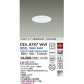 大光電機(DAIKO)　DDL-8787WW　高天井用ダウンライト LED内蔵 非調光 昼白色 COBタイプ 高気密SB形 H3500用 防雨形 埋込穴φ100 ホワイト