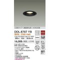 大光電機(DAIKO)　DDL-8787YB　高天井用ダウンライト LED内蔵 非調光 電球色 COBタイプ 高気密SB形 H3500用 防雨形 埋込穴φ100 ブラック