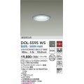 大光電機(DAIKO) DOL-5595 WS アウトドアライト 軒下ダウンライト 埋込穴φ100 非調光 LED 昼白色 ランプ付 高気密SB形 防雨形 シルバー