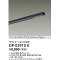大光電機(DAIKO) DP-02915 K 部材 ダクトレール フィードインボックス・エンドキャップセット 1.5m用 ブラック